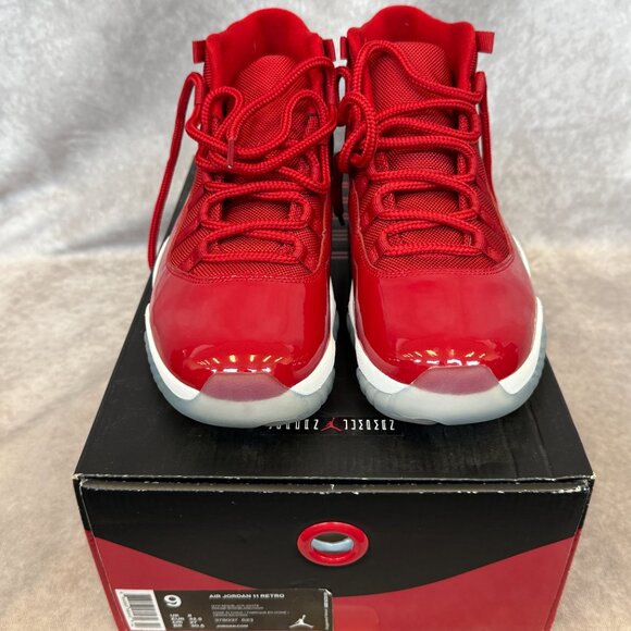 Air Jordan 11 Retro – Gym Red/Black-White | Men’s Size 9 | Like New in Box